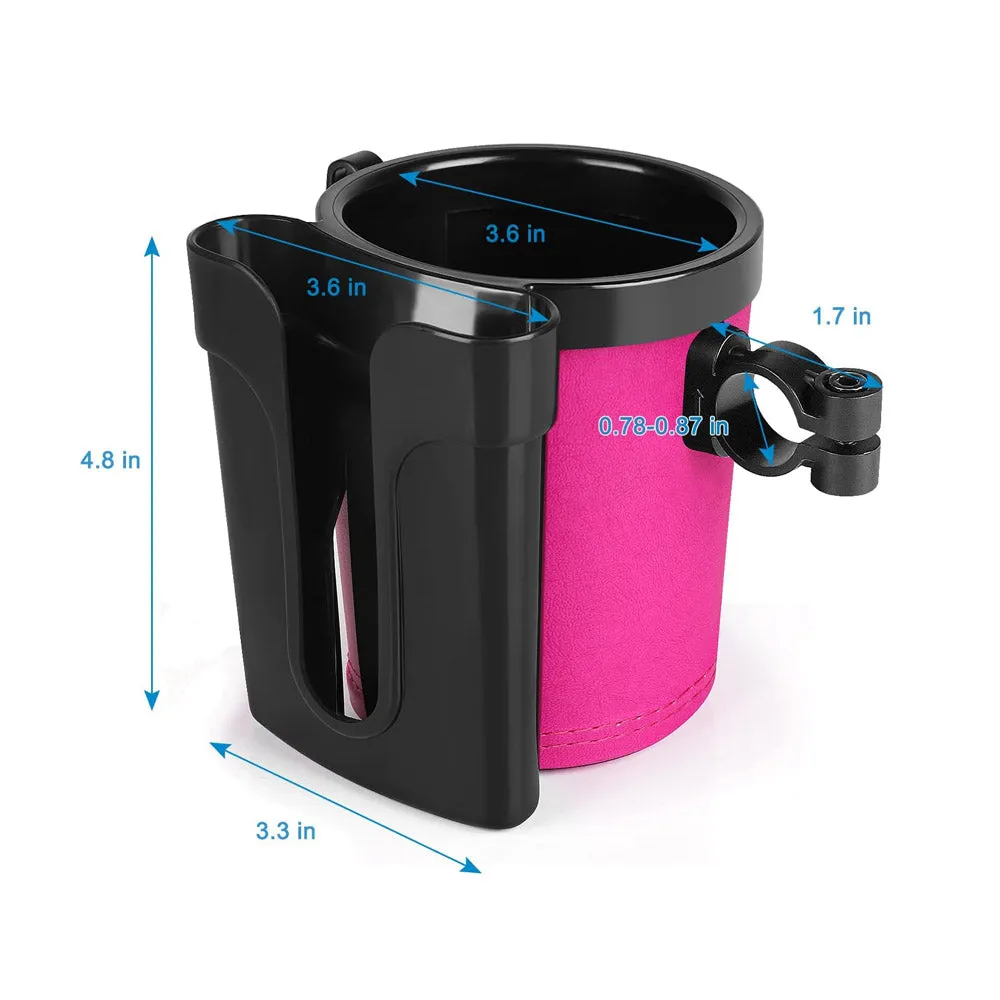 CRONY Scooter mobile phone cup Bike Cup Holder with Cell Phone Keys Holder Universal Bar Drink Cup Can Holder