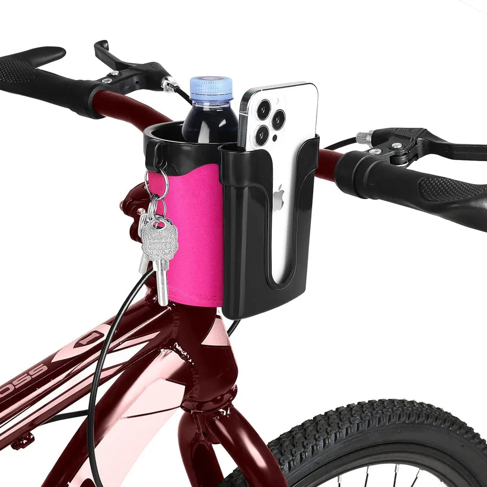 CRONY Scooter mobile phone cup Bike Cup Holder with Cell Phone Keys Holder Universal Bar Drink Cup Can Holder