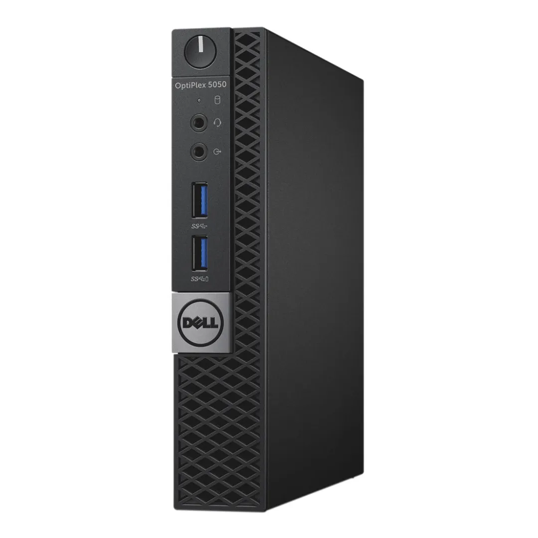 Dell OptiPlex 5050, Micro Desktop, Intel Core i5-6400T, 2.2GHz ,16GB RAM, 512GB SSD, Windows 10 Pro - Grade A Refurbished