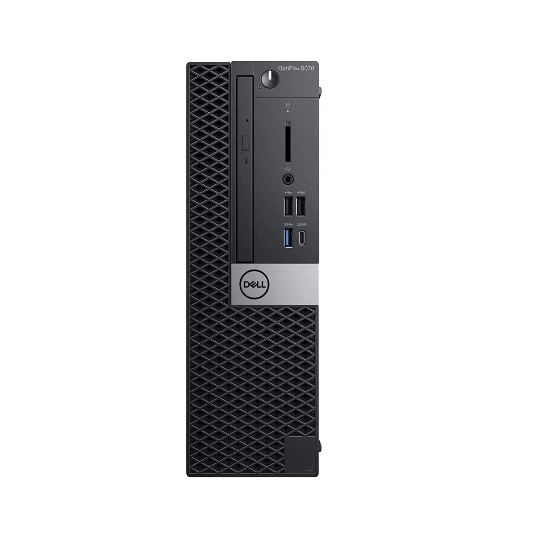 Dell OptiPlex 5070, SFF Desktop, Intel Core i7-9700, 3.0GHz, 64GB RAM, 1TB SSD, DVR, Windows 10 Pro - Grade A Refurbished