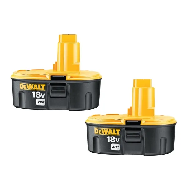 DeWALT DC9096-2 Rechargeable Battery Pack, 18 V Battery, 2.4 Ah