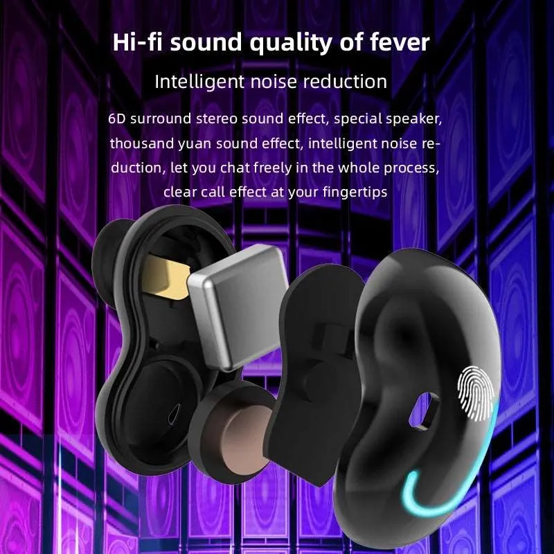 Digital Display Bluetooth Earphones