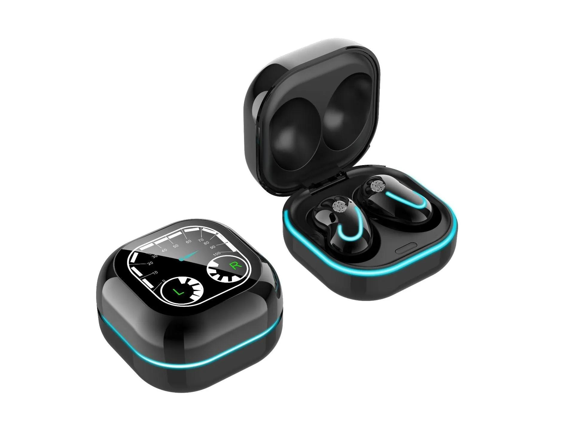 Digital Display Bluetooth Earphones