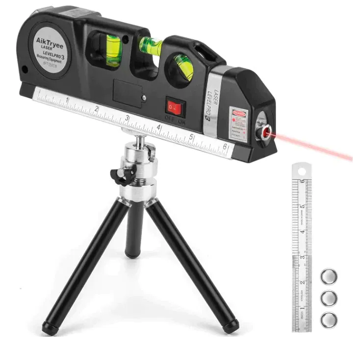 Digital Tape Measure | Versatile 4-in-1 Laser Measuring Device