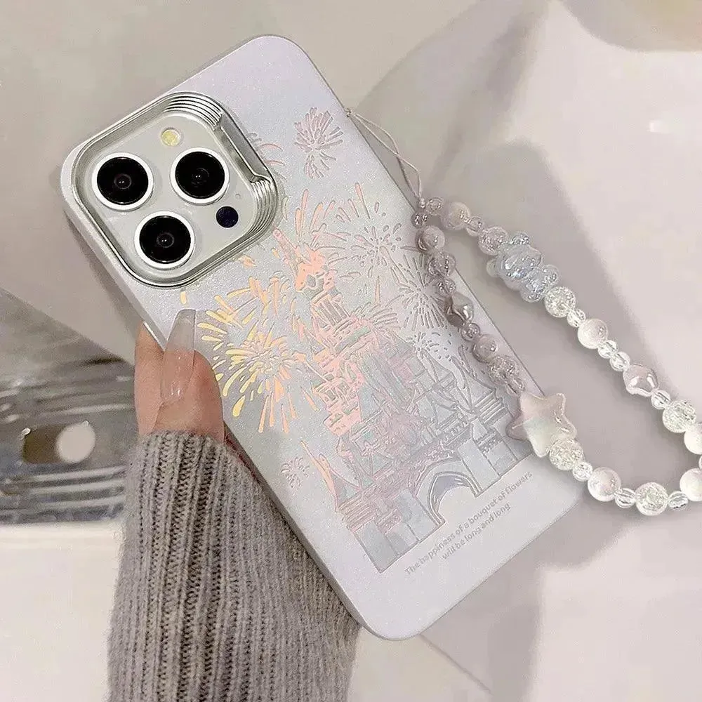 Disneyland Castle Glitter Phone Case (For iPhones)