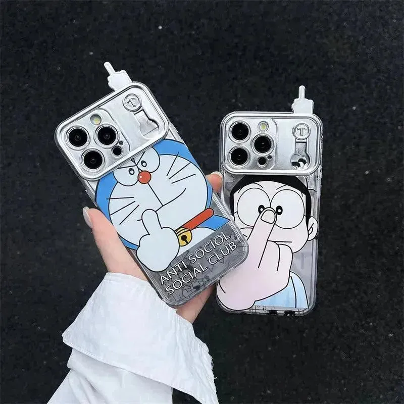 Doraemon Anti-Social Club Phone Case (For iPhones)