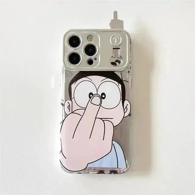 Doraemon Anti-Social Club Phone Case (For iPhones)