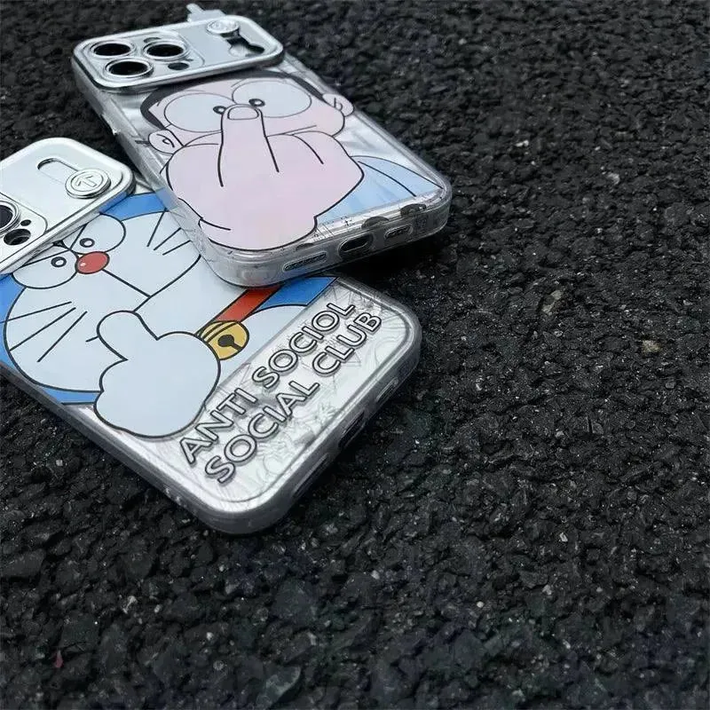 Doraemon Anti-Social Club Phone Case (For iPhones)