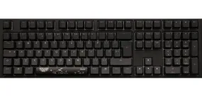 Ducky Shine 7 Pbt Gaming Keyboard - Mx-Speed-Silver (Us), Rgb Led, Blackout