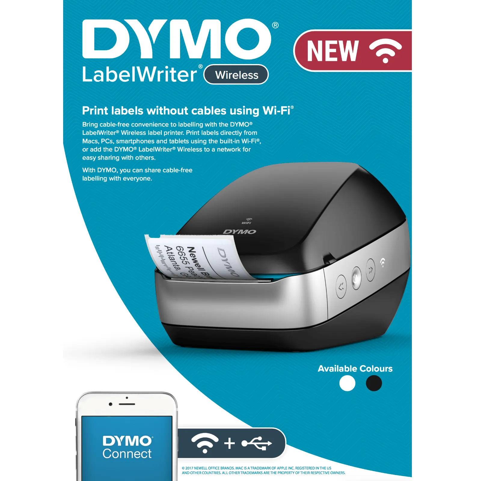 Dymo Labelwriter Wireless Label Printer Black