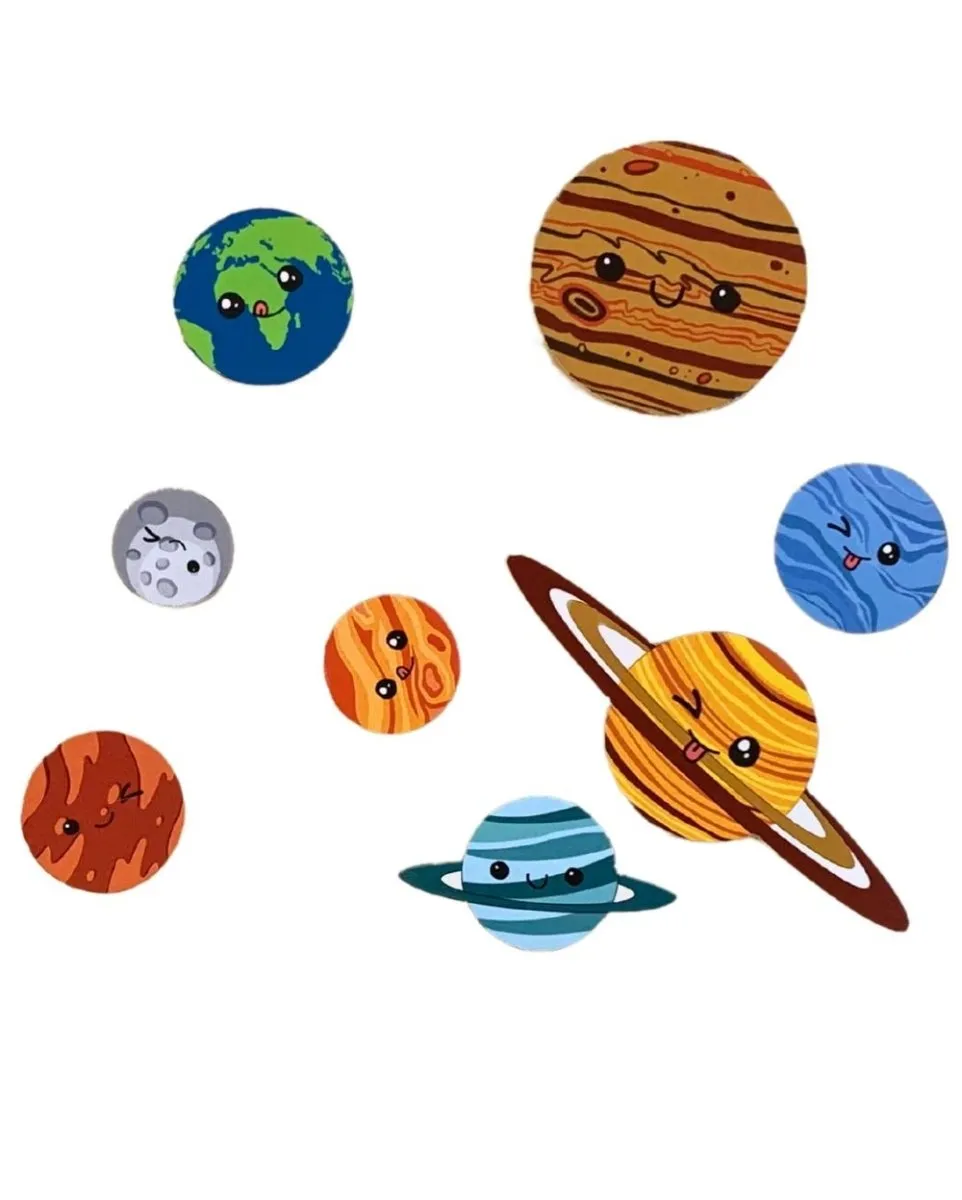 Earthy Tweens Solar System Wooden Puzzle- Large