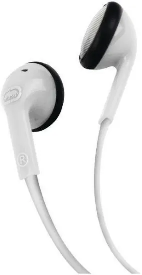 ECKO UNLIMITED EKU-DME-WHT Dome Earbuds with Microphone (White)