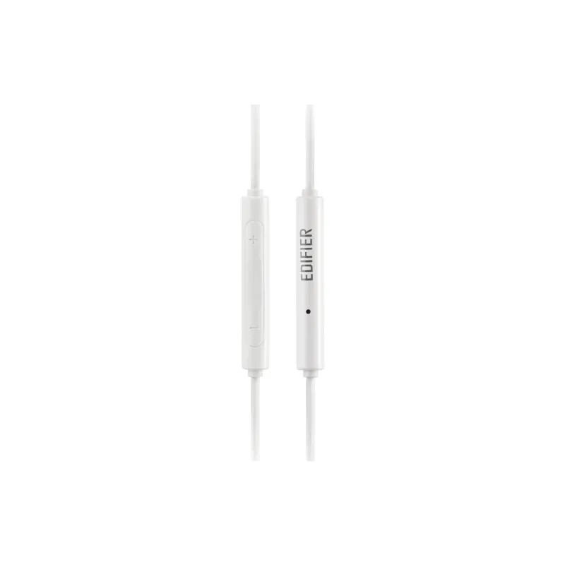 EDIFIER P180 PLUS WHITE 3.5MM Earbuds With Mic