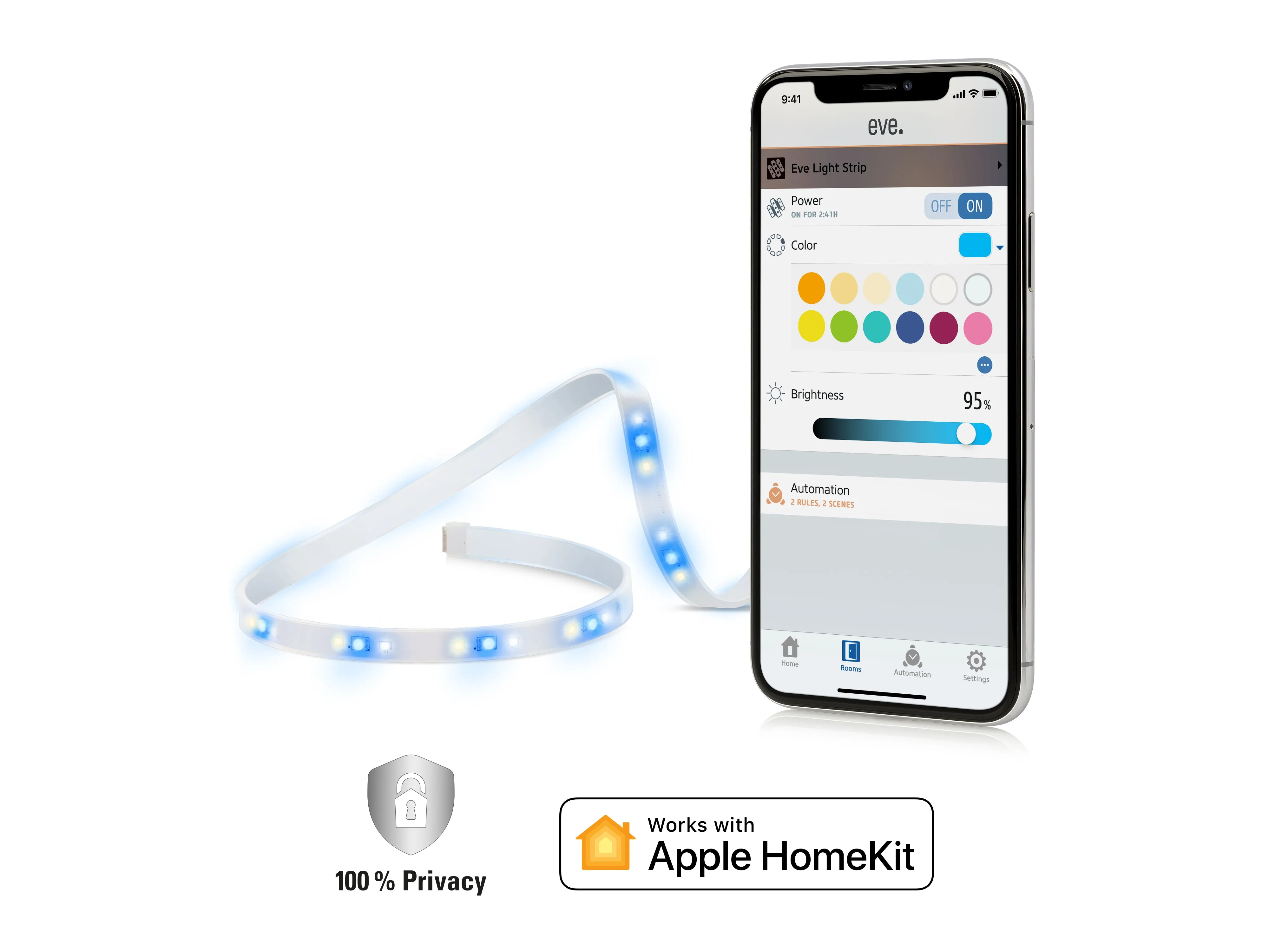 Eve Light Strip Smart LED Strip with Apple HomeKit technology