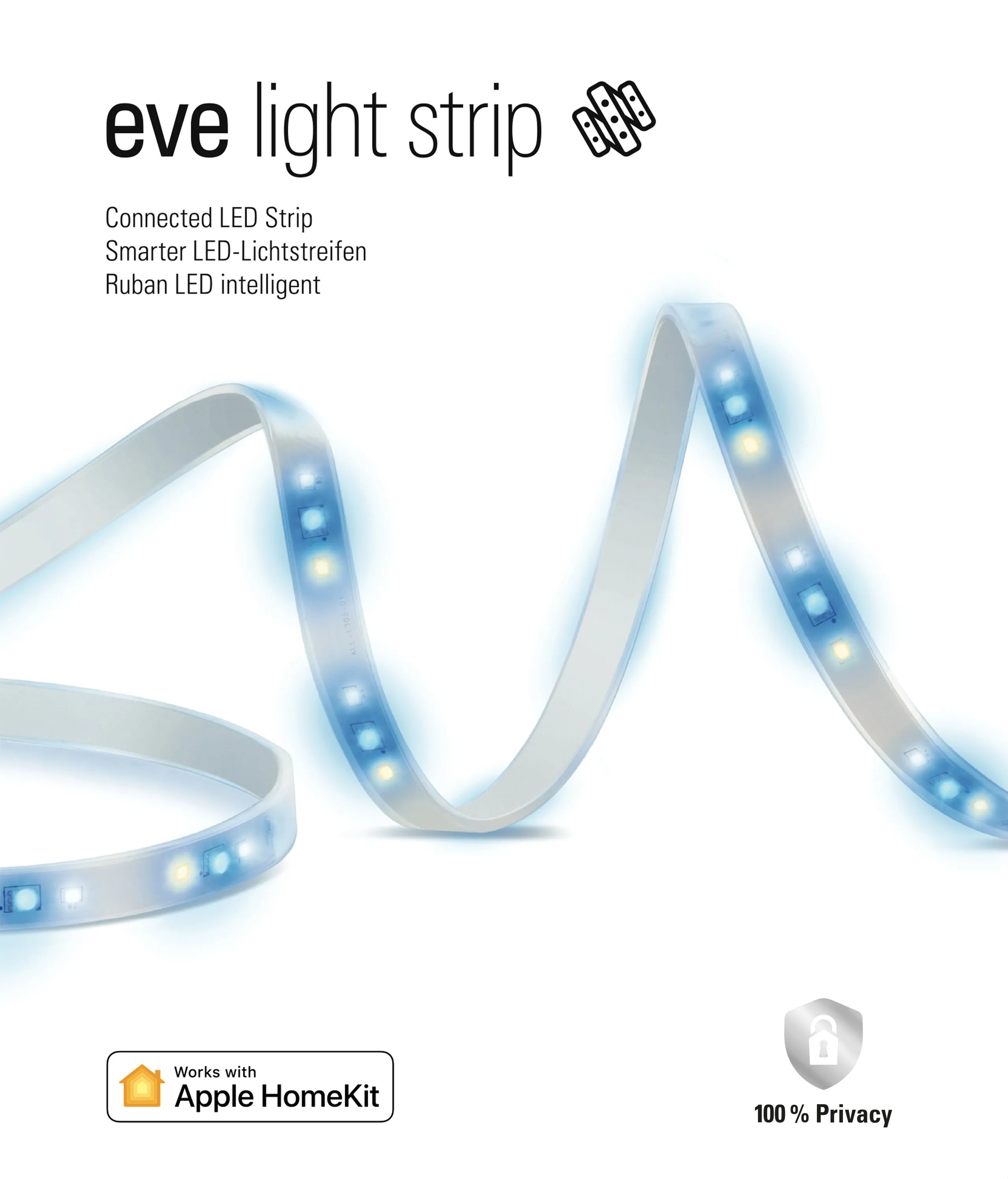 Eve Light Strip Smart LED Strip with Apple HomeKit technology