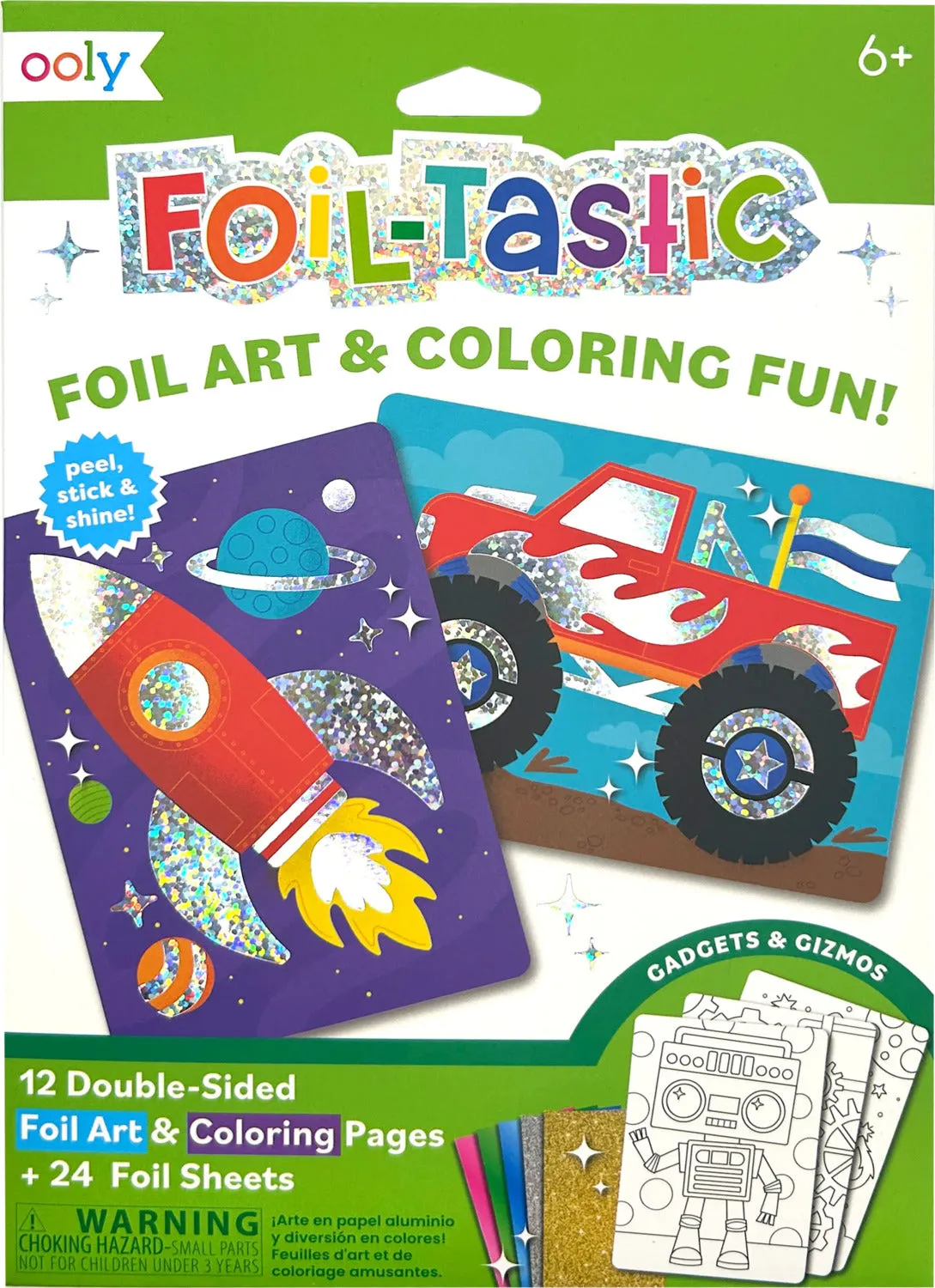 Foil-tastic Foil Art Kit: Gadgets & Gizmos