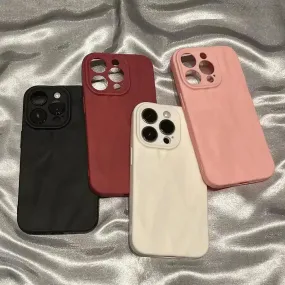 Fold Pattern Soft Silicone Phone Case (For iPhones)