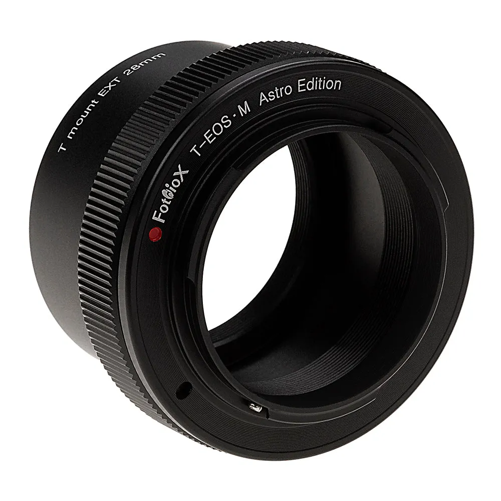 Fotodiox Lens Adapter Astro Edition - Compatible with T-Mount (T / T-2) Screw Mount Telescopes to Canon EOS M (EF-M) Mount Cameras for Astronomy