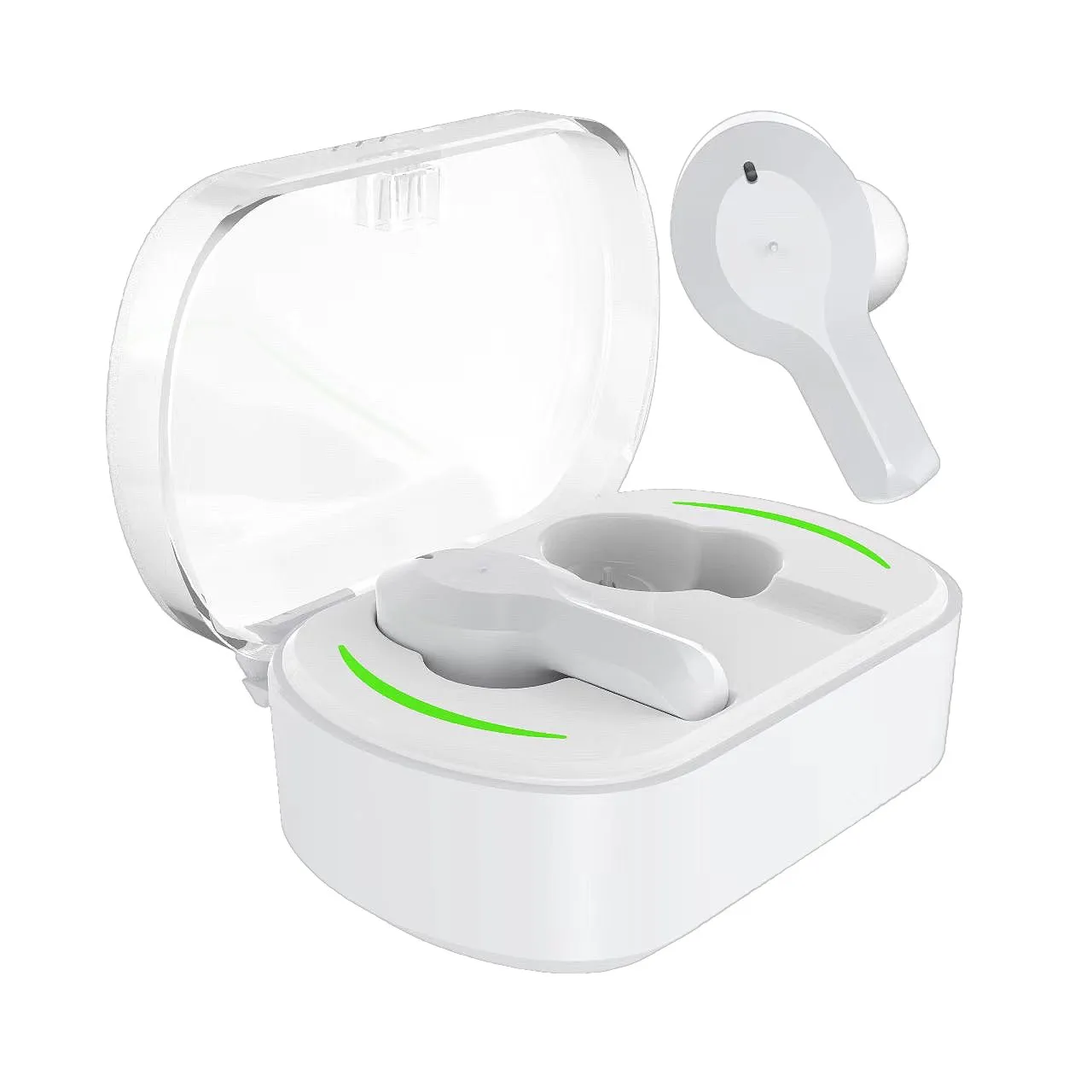 Gabba Goods TrueBuds Tone Wireless Premium Earbuds with Charging case for Bluetooth Ear BudsTruebuds Tone (Built-In Phone Stand)