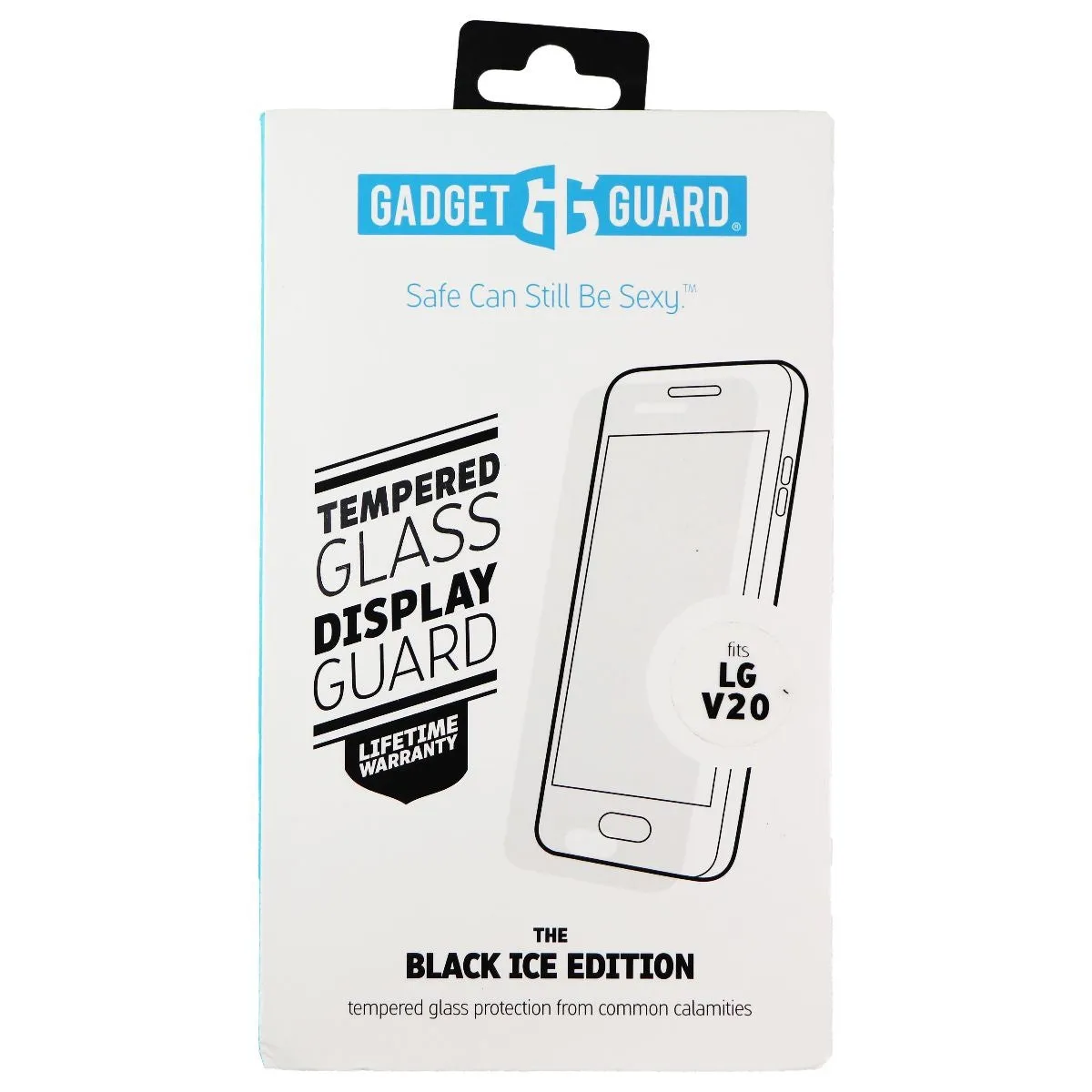 Gadget Guard Black Ice Edition Screen Protector for LG V20 - Clear