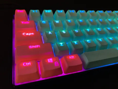 Galaxy Blue Keycap Set