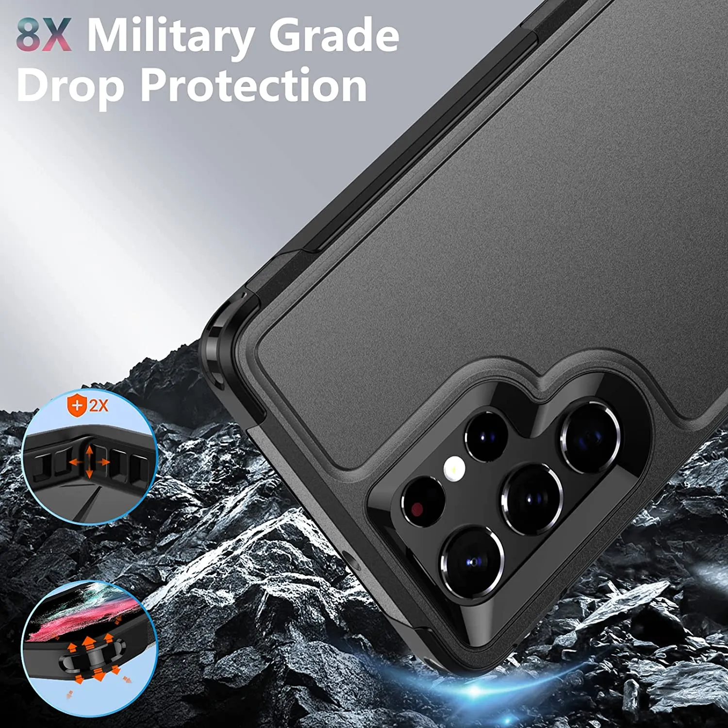 Galaxy S22 Ultra Military Grade Drop Case