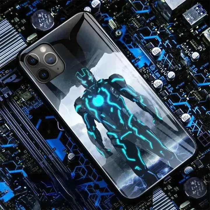 Glowing Avengers Smart LED Cover (For Samsung)