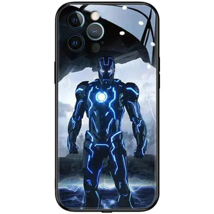 Glowing Avengers Smart LED Cover (For Samsung)