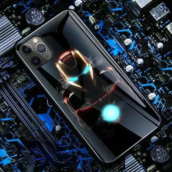 Glowing Avengers Smart LED Cover (For Samsung)