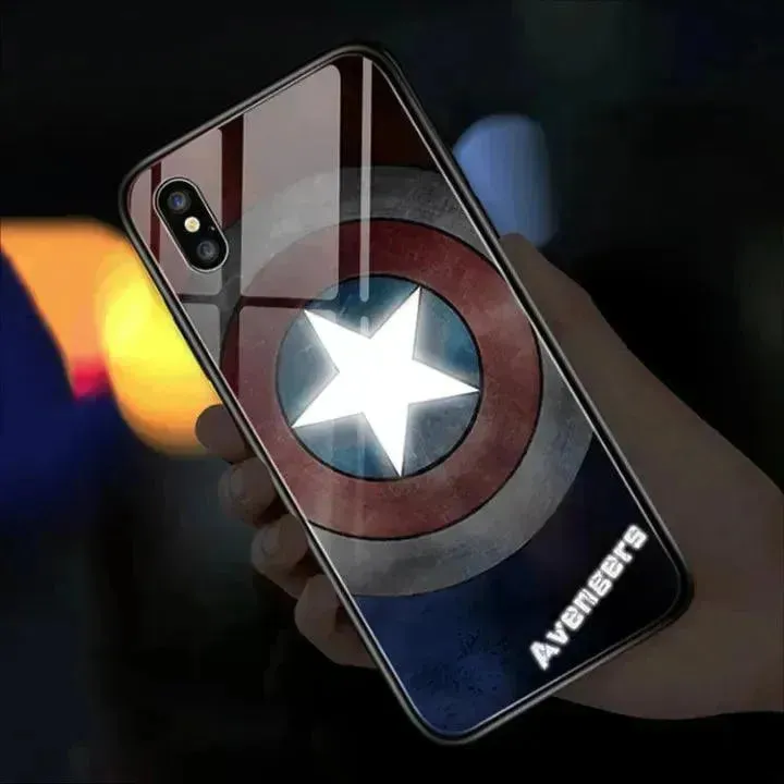 Glowing Avengers Smart LED Cover (For Samsung)