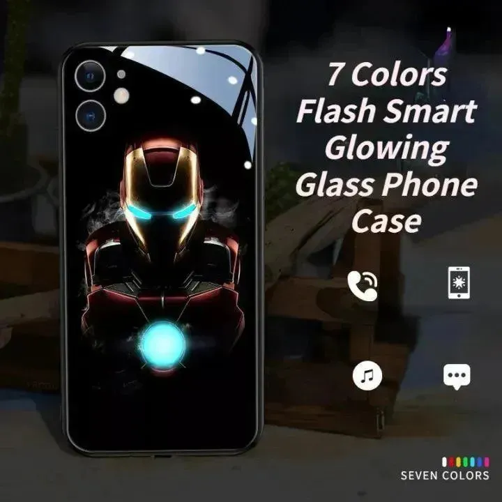 Glowing Avengers Smart LED Cover (For Samsung)