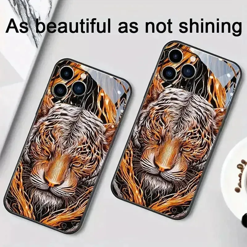 Glowing Tiger LED Smart Voice Controlled Cover (For iPhone)