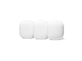 Google Nest WiFi Pro - 3 Pack - Snow.