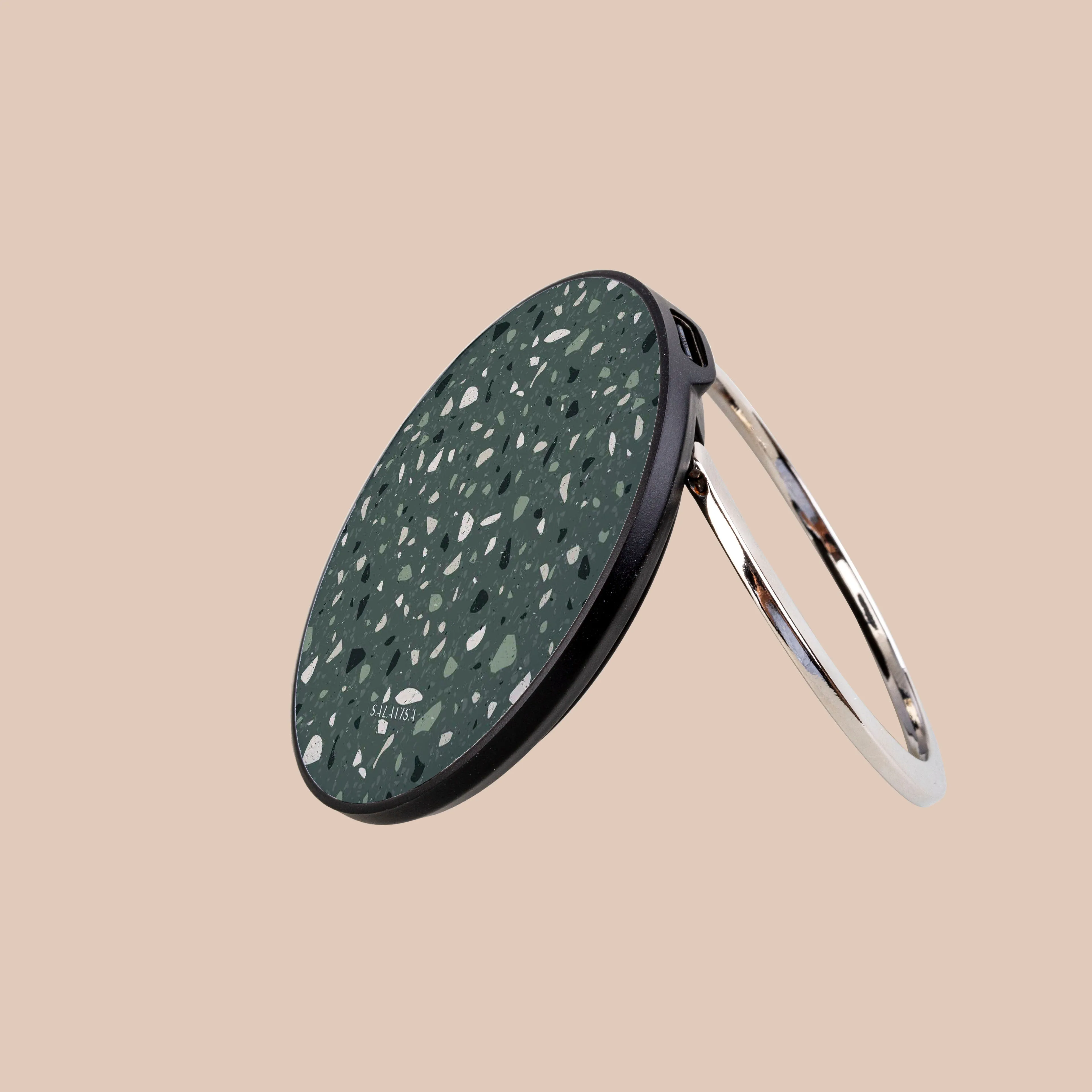 Green Terrazzo Wireless Charger