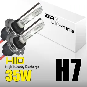 H7 HID Xenon Bulbs Premium With Ceramic Base 35w