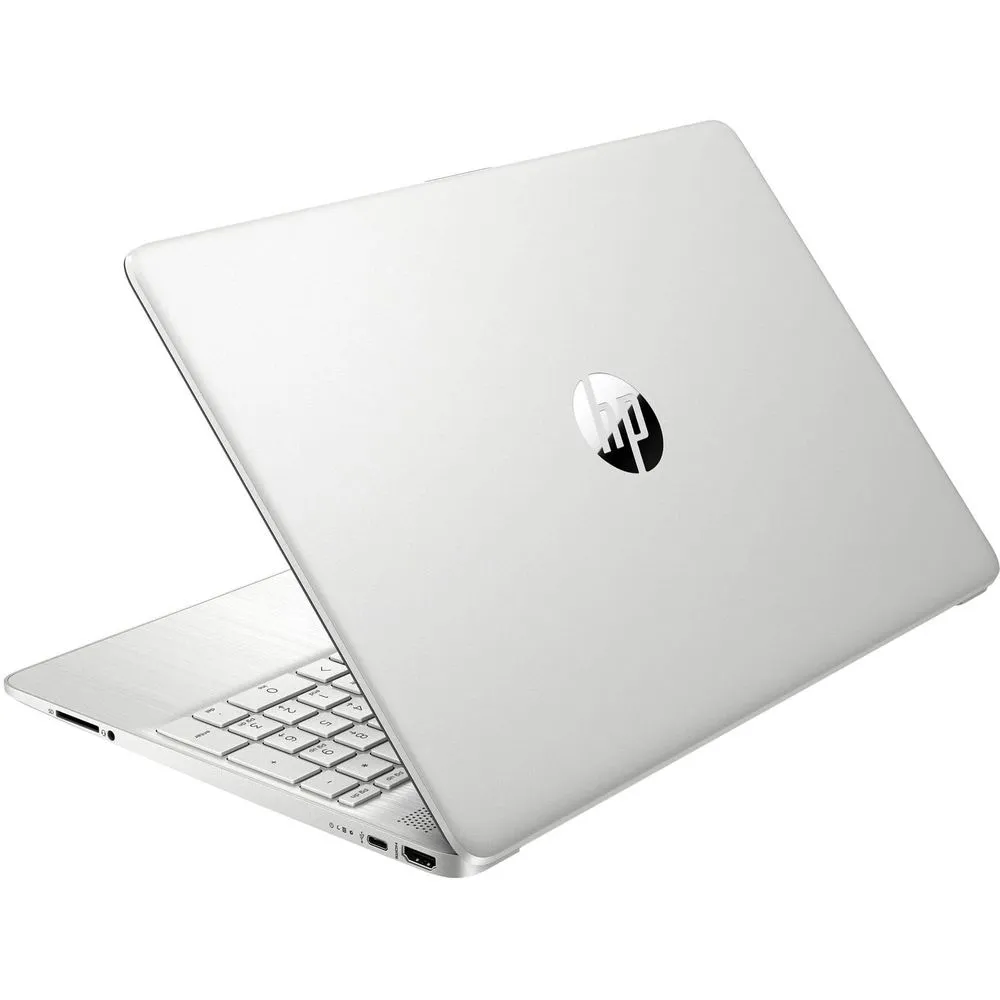 HP 15-dy5113dx 15.6" HD Touchscreen i3-1215U 1.2GHz Intel UHD Graphics 8GB RAM 128GB SSD Win 11 Home Natural Silver