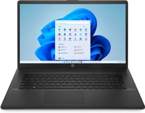 HP 17-cn0104na Intel® Pentium® Silver N5030 Laptop 43.9 cm (17.3") Full HD 4 GB DDR4-SDRAM 128 GB SSD Wi-Fi 5 (802.11ac) Windows 11 Home in S mode Black