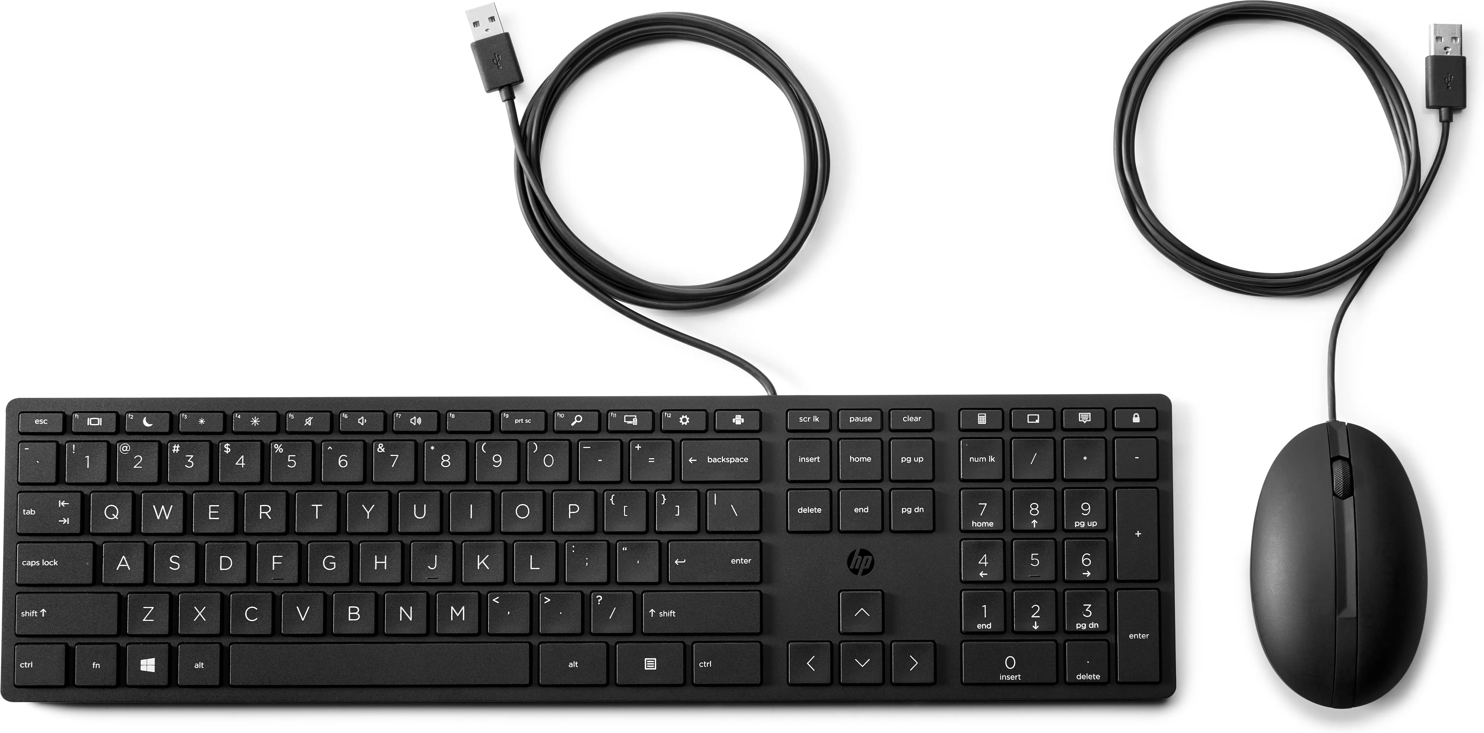 Hp Wired 320Mk Combo Keyboard And Mouse Germany (De) Qwertz