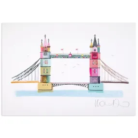 I Drew This - Tower Bridge A3 Print