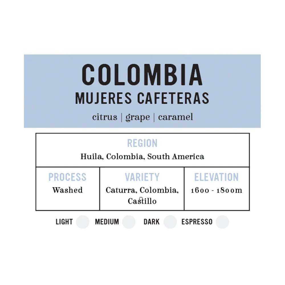 I.XXI Colombia Mujeres Cafeteras Whole Bean Coffee, 12 oz.