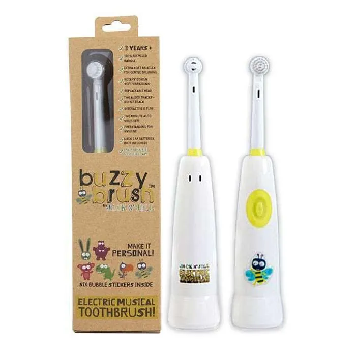 Jack N' Jill Organic Elektrische Tandenborstel | Buzzy Brush