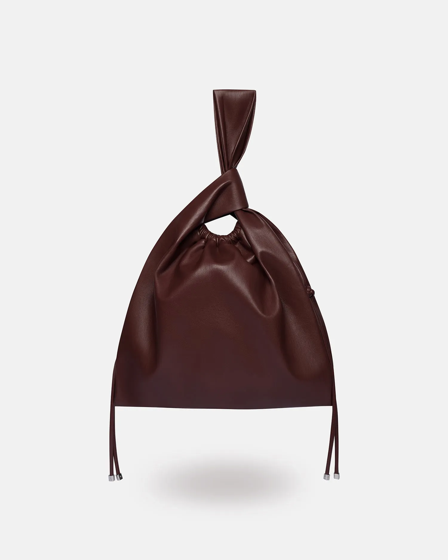 Jen Drawstring - Okobor™ Alt-Leather Bag - Plum Chutney