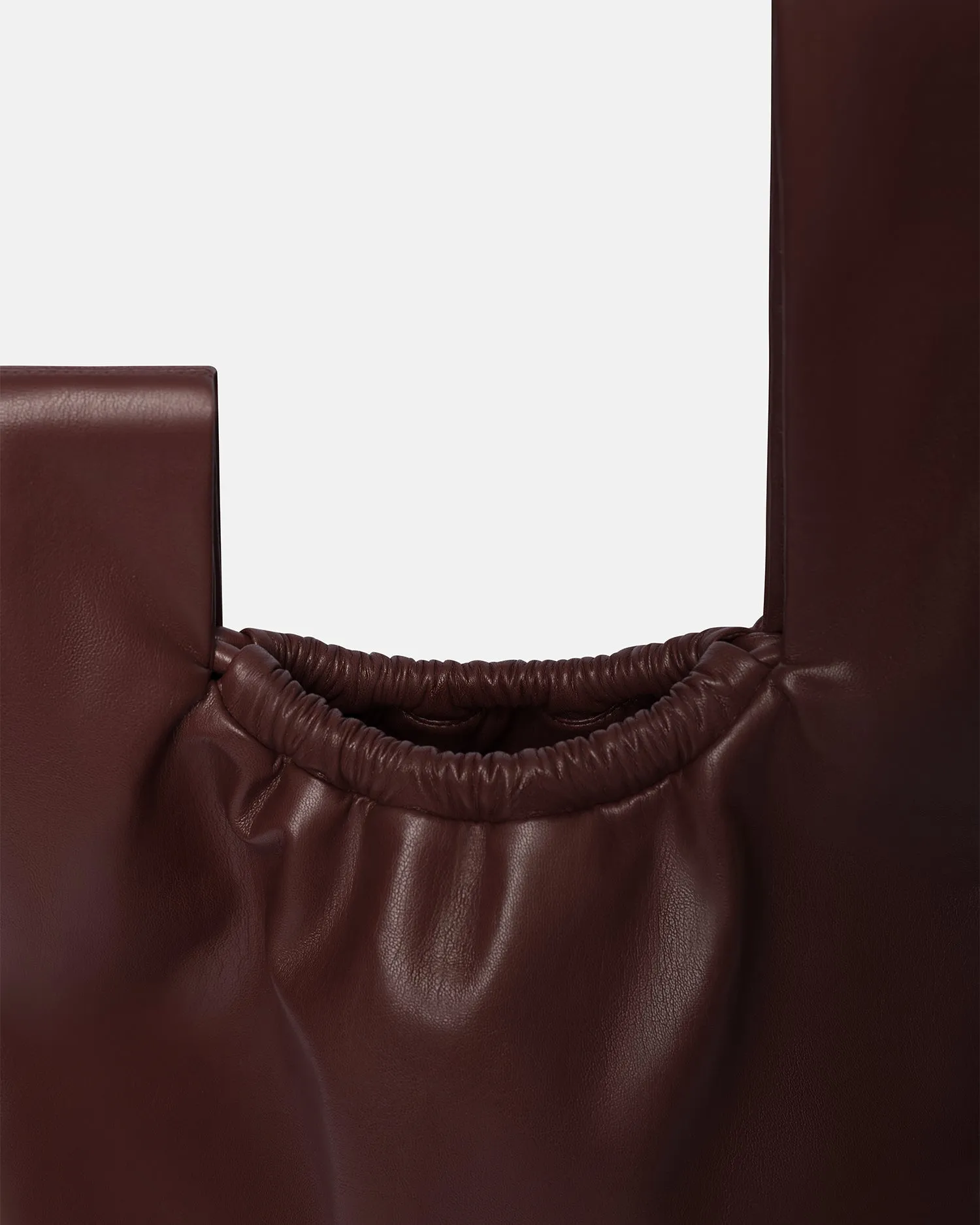 Jen Drawstring - Okobor™ Alt-Leather Bag - Plum Chutney