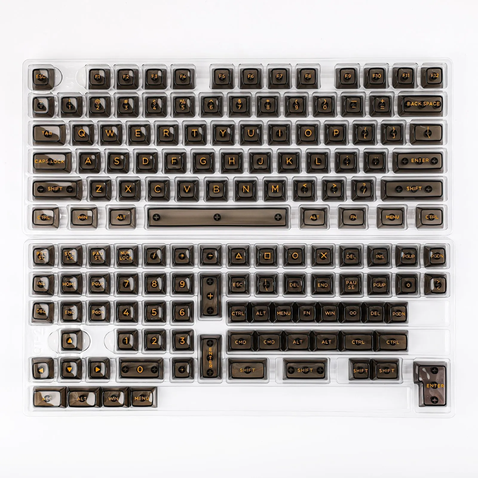 KiiBOOM Transparent PC Keycaps