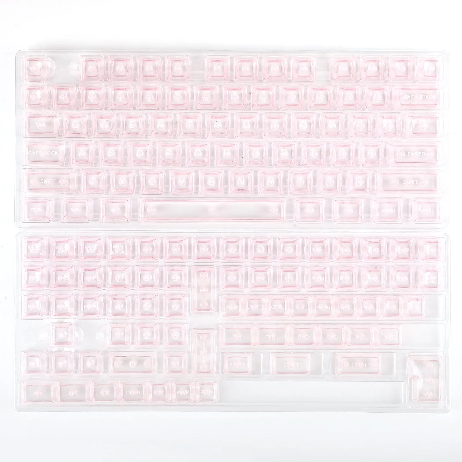 KiiBOOM Transparent PC Keycaps