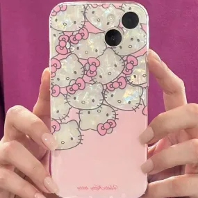 Kitty Holographic iPhone Case