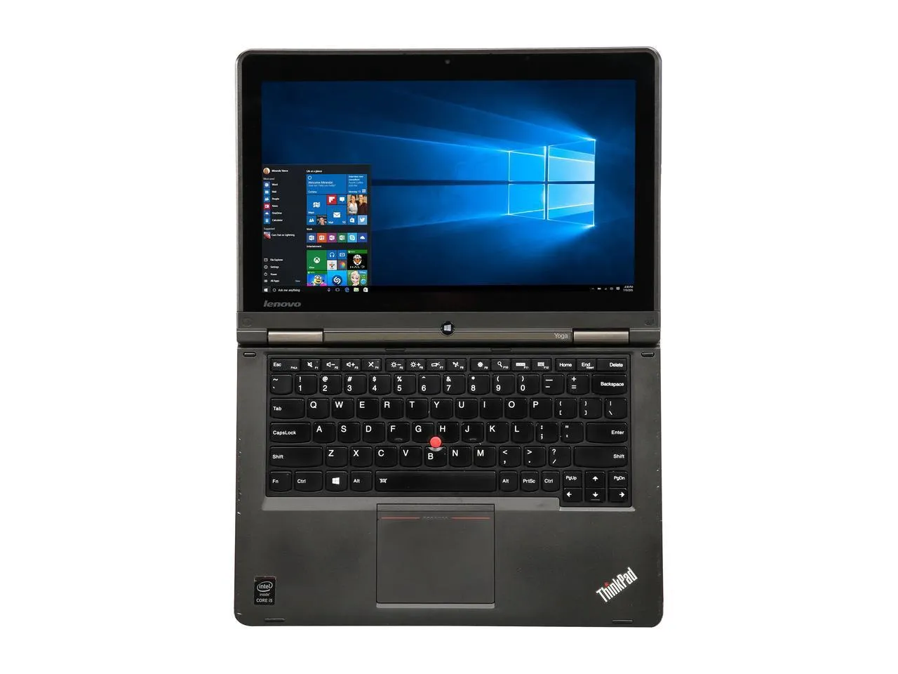 Lenovo ThinkPad Yoga 12 - Laptop/Tablet 2in1 Touchscreen | 12.5" IPS | Intel Core i5-5300U (5th Gen) | 8GB RAM | 128GB SSD Solid State Drive | Convertible (2-in-1) Tablet/Laptop with Drawing Stylus Digitizer Pen |  Windows 10 Pro