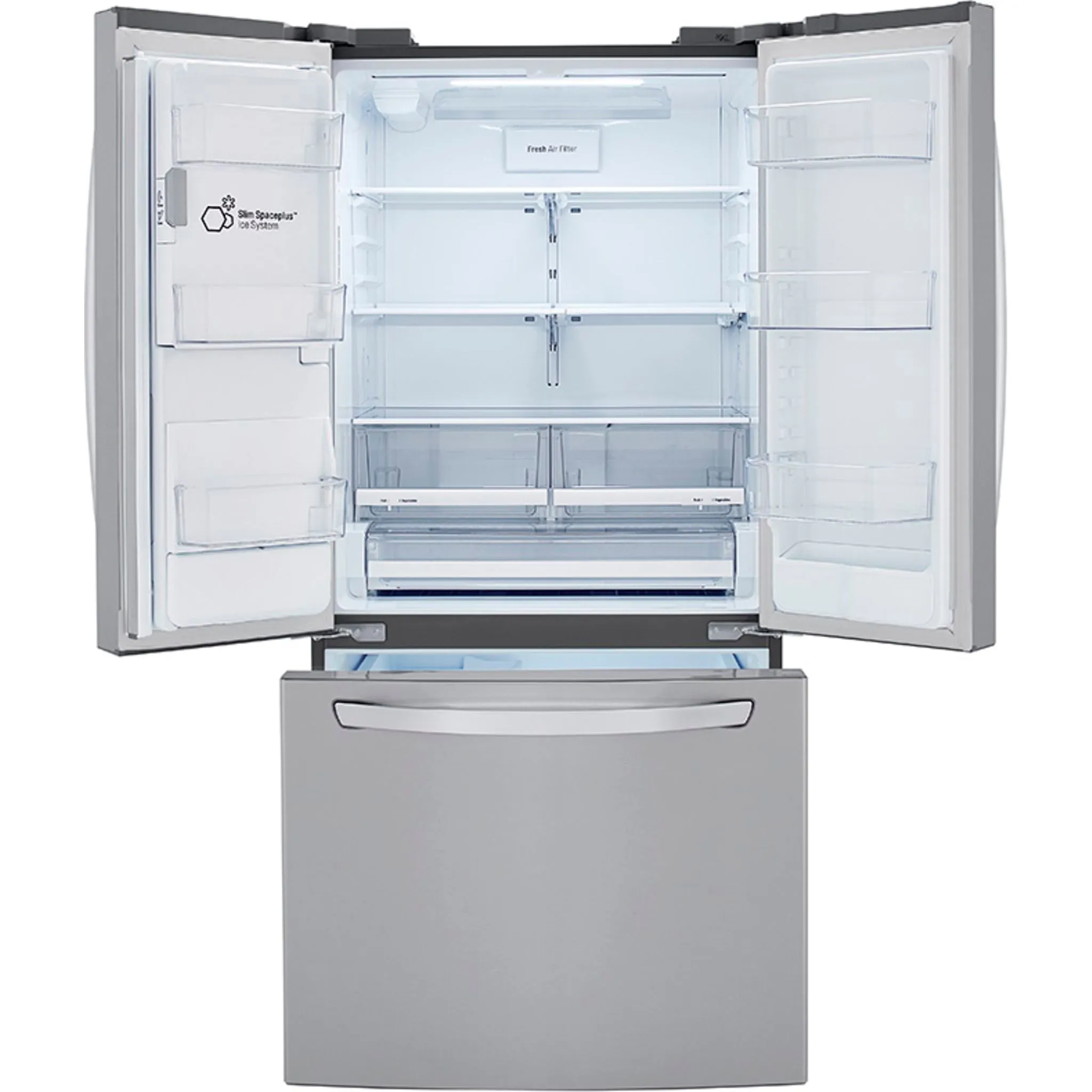 LG French Door Fridge (LRFXS2503S) - Stainless Steel