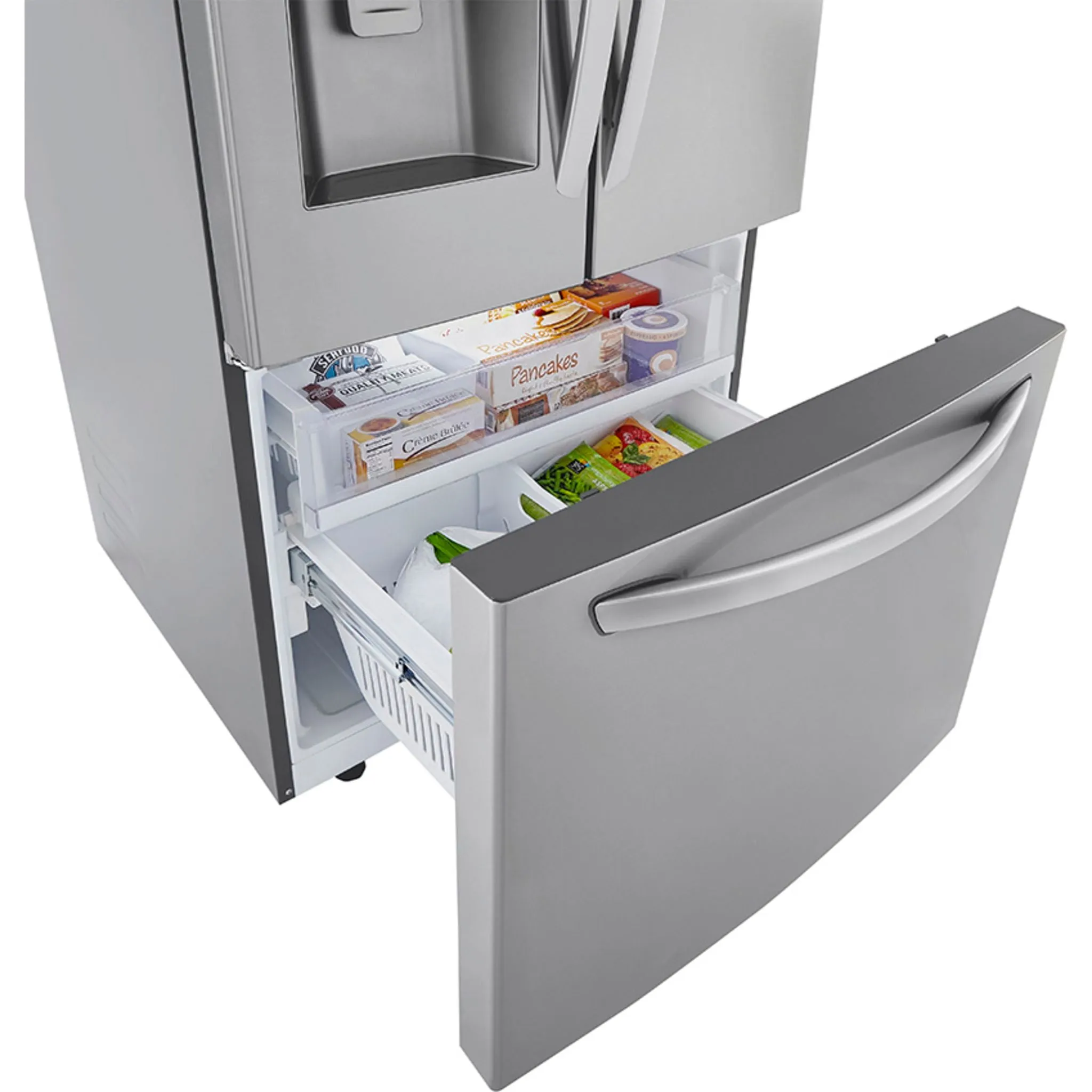 LG French Door Fridge (LRFXS2503S) - Stainless Steel