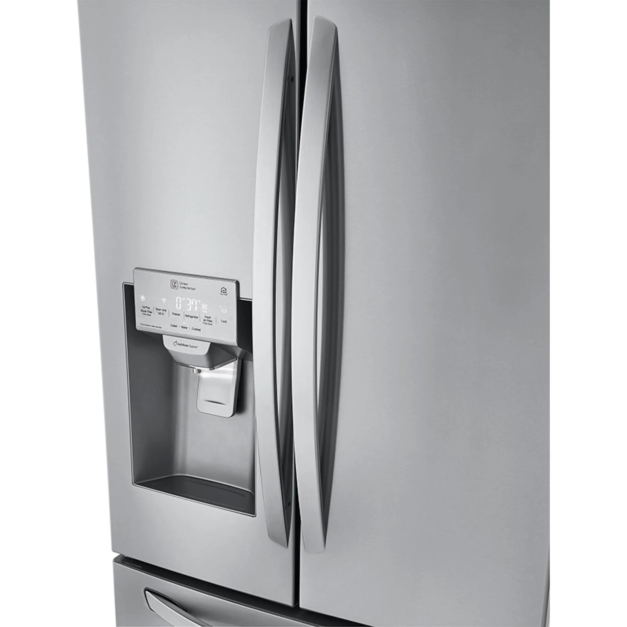 LG French Door Fridge (LRFXS2503S) - Stainless Steel